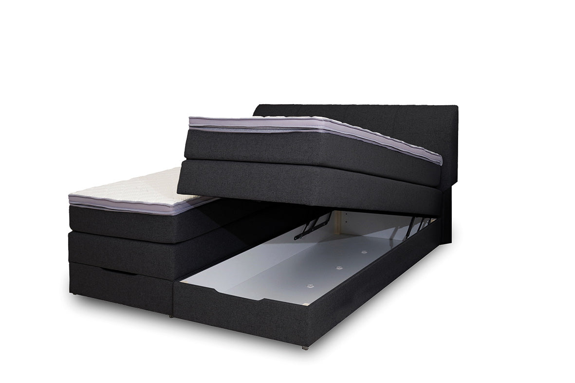 Boxspring with storage Galaxy Black