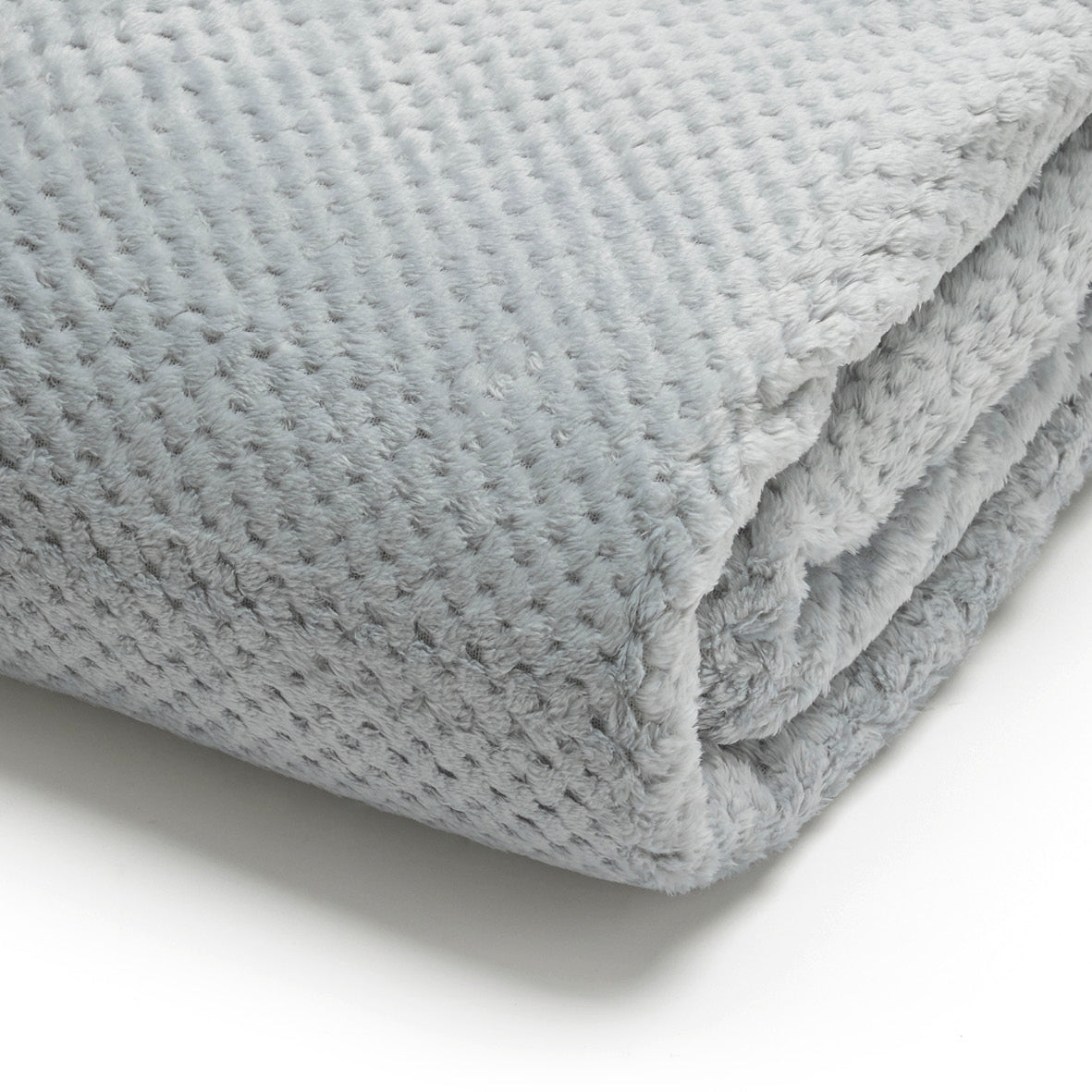 Fleece plaid - Ruben Grey - 130 x 160 cm