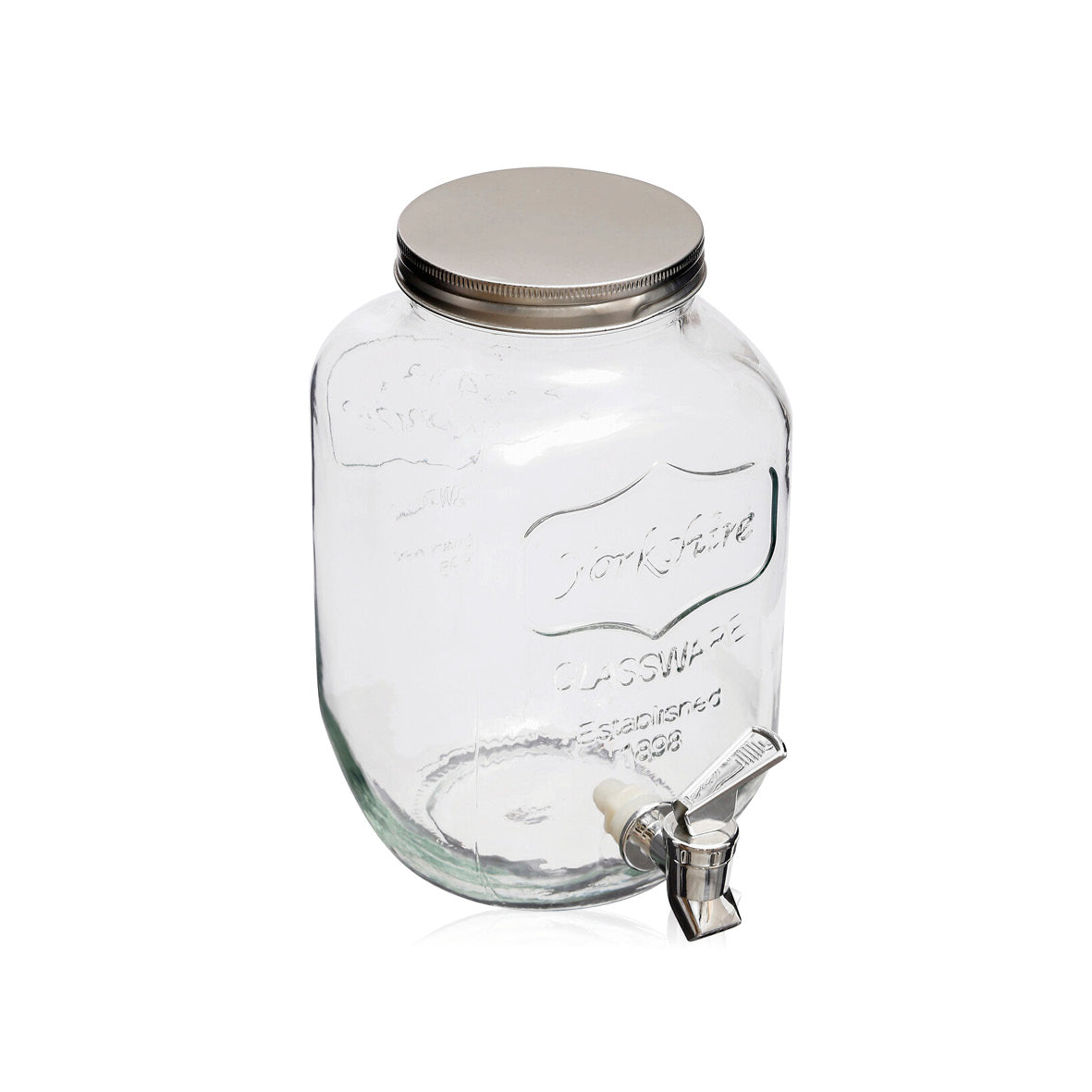 Beverage dispenser 4 L - Transparent / Silver