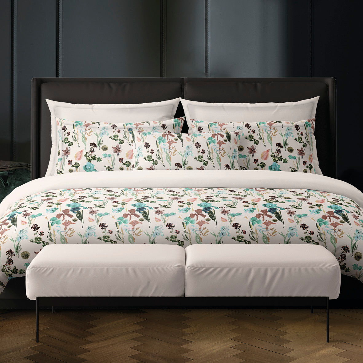 Pillowcase(s) cotton satin - Iris Taupe