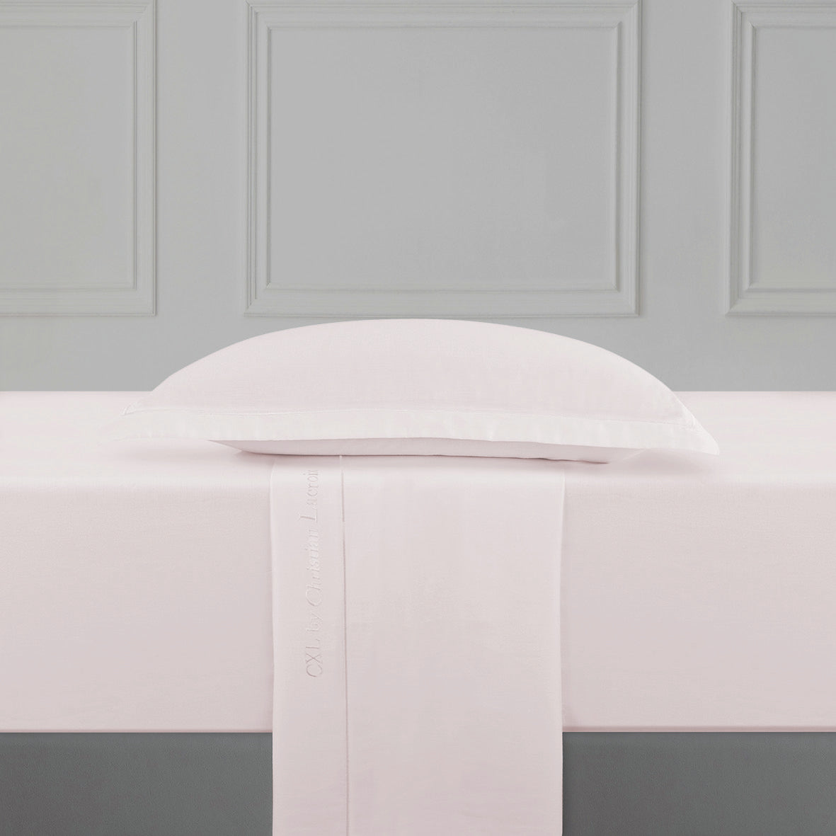 Flat sheet cotton satin Uni 1 baratta - Taupe 03