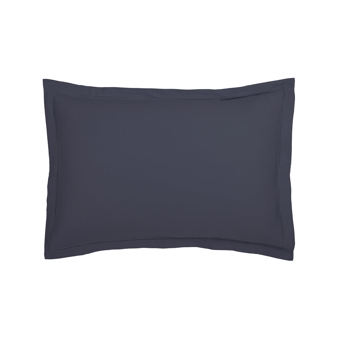 Taie d'oreiller satin de coton Uni 1 baratta Bleu 07