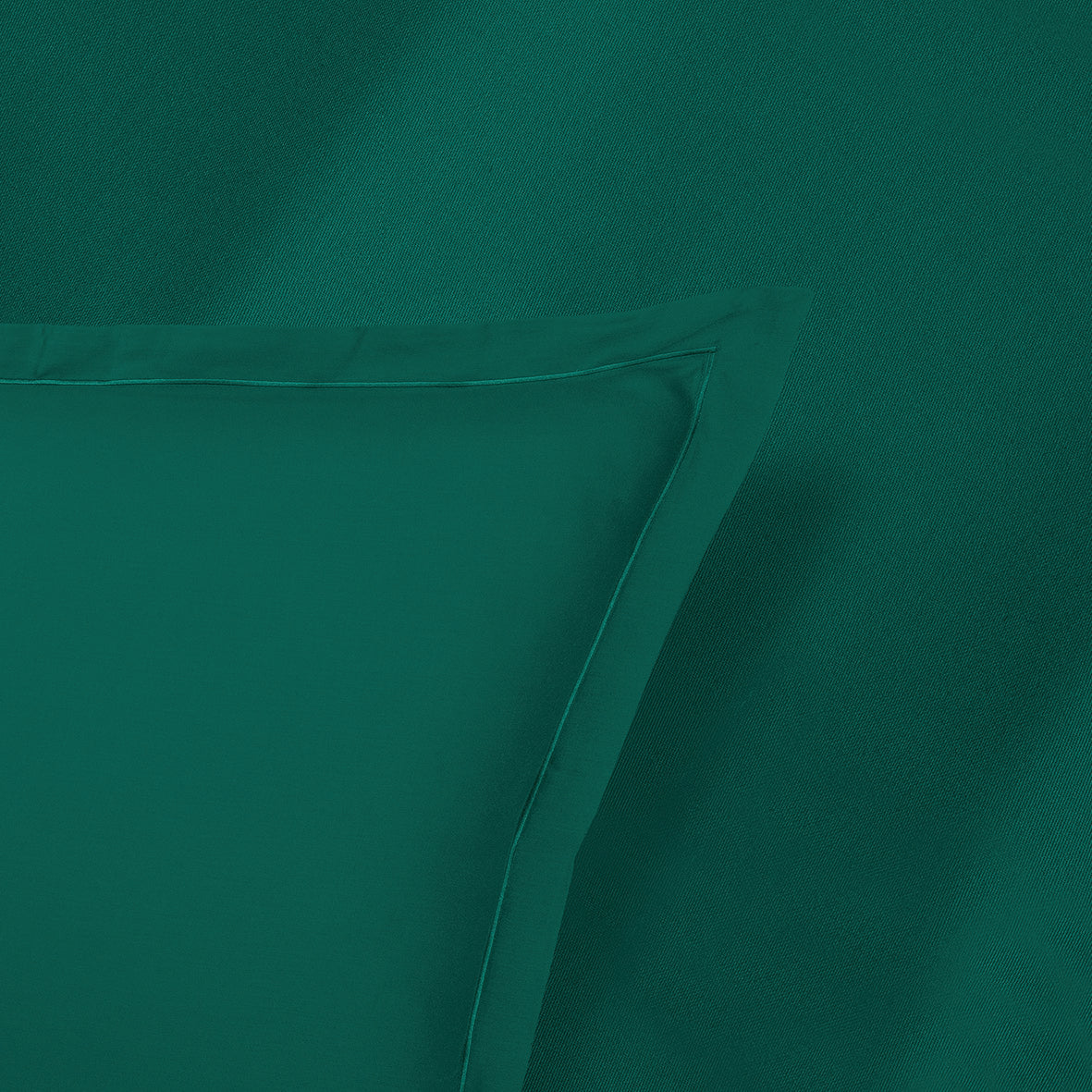 Pillowcase cotton satin Uni 1 baratta - Green 02