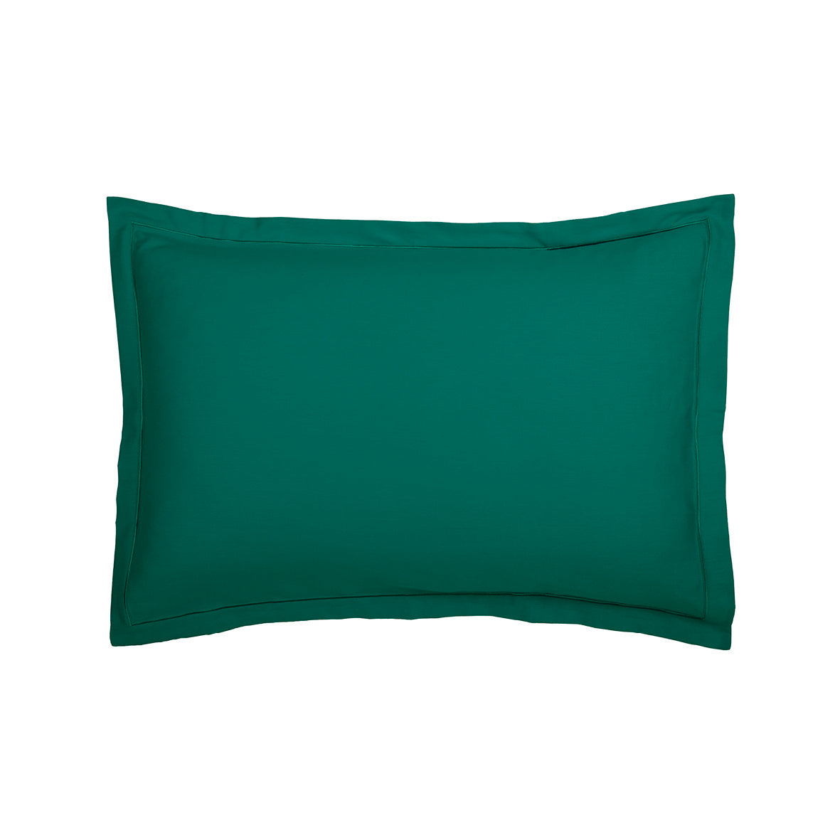 Taie d'oreiller satin de coton Uni 1 baratta Vert 02