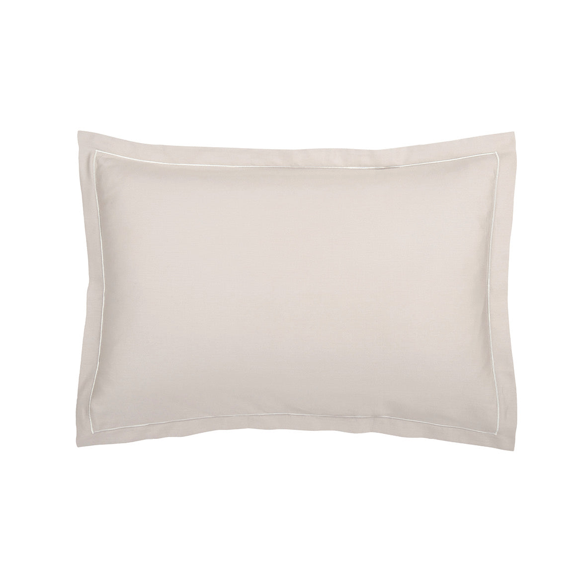 Taie d'oreiller satin de coton Uni 1 baratta Taupe 05