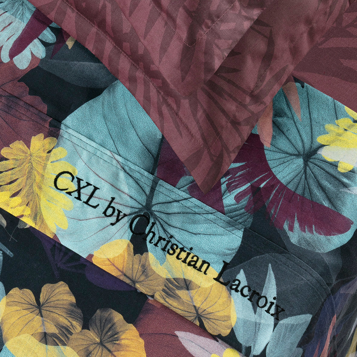 Sheet set cotton satin - Areca Plum