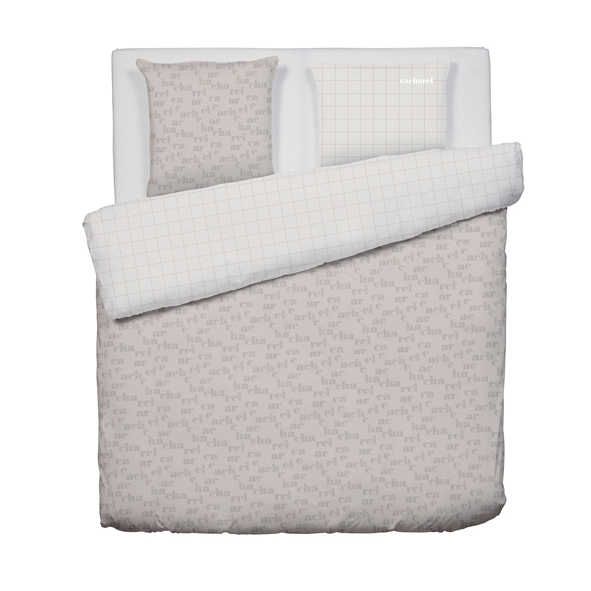 Duvet cover + pillowcase(s) flannel - Signature Taupe