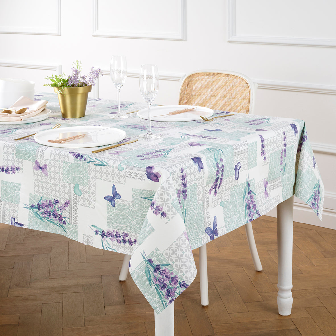 Tablecloth - Bouquet de lilas Lavender