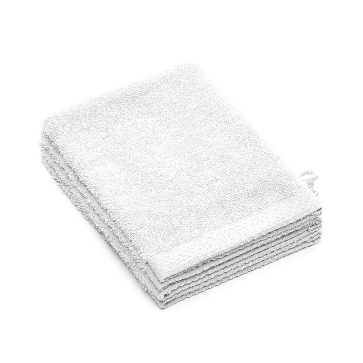 Set de 4 gants de toilette - 15 x 21 cm