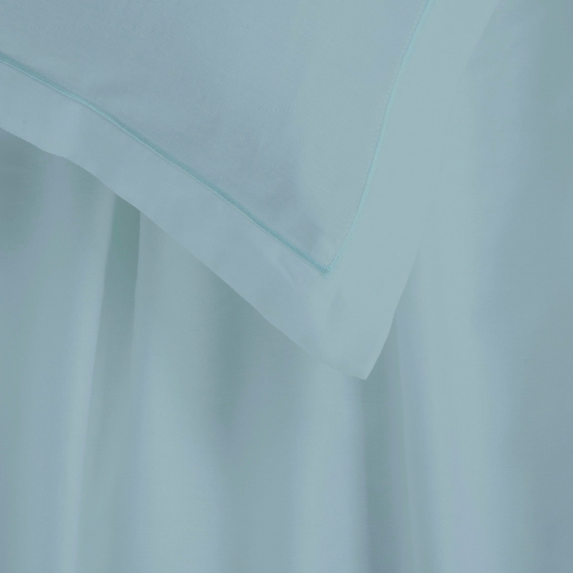 Sheet set cotton satin - Uni 1 baratta Blue 09