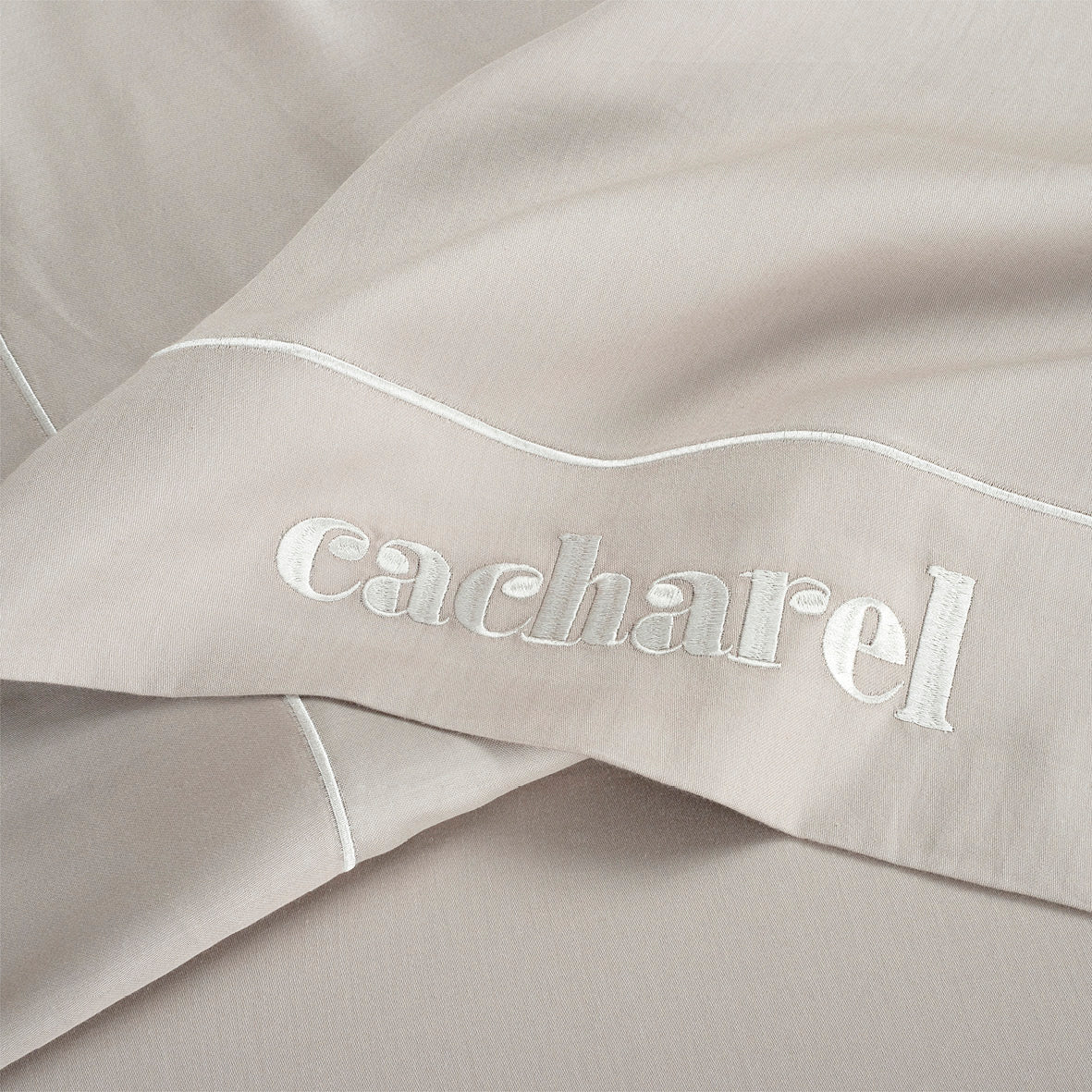 Drap plat satin de coton - Uni 1 baratta Taupe 04