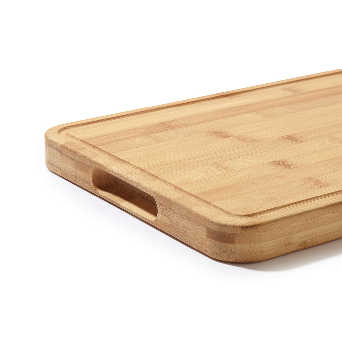 Bloc à découper avec rainure - Bambou