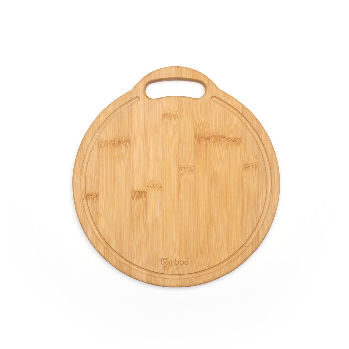 Cutting board in bamboo - light brown - 32 x 30 x 2 cm