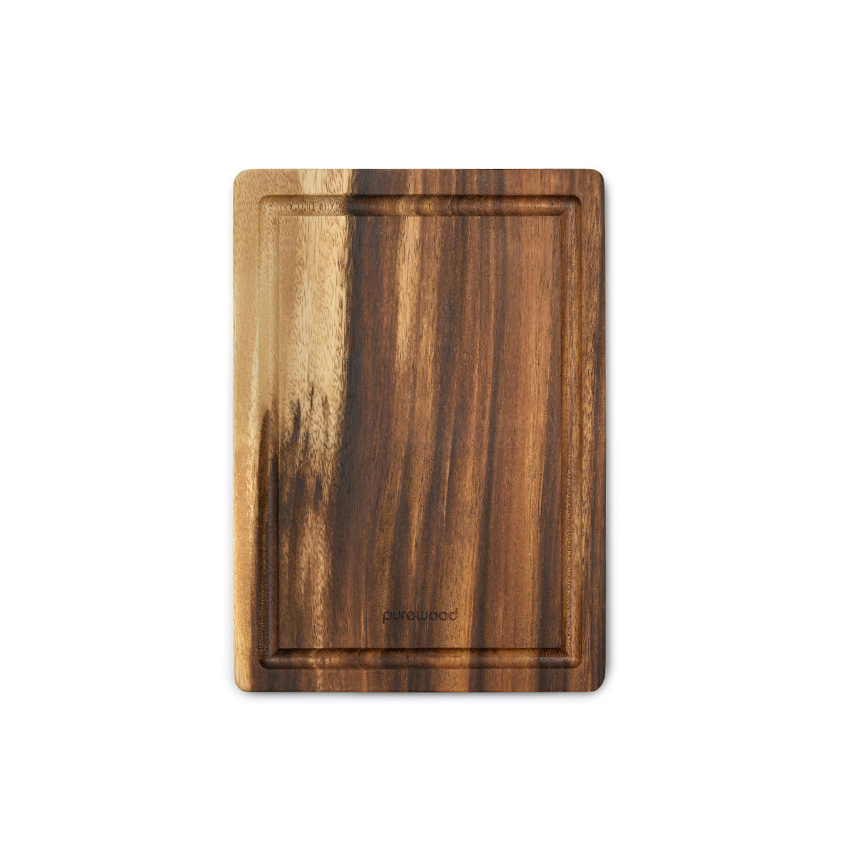 Cutting board in walnut - light brown - 28 x 20 x 2 cm