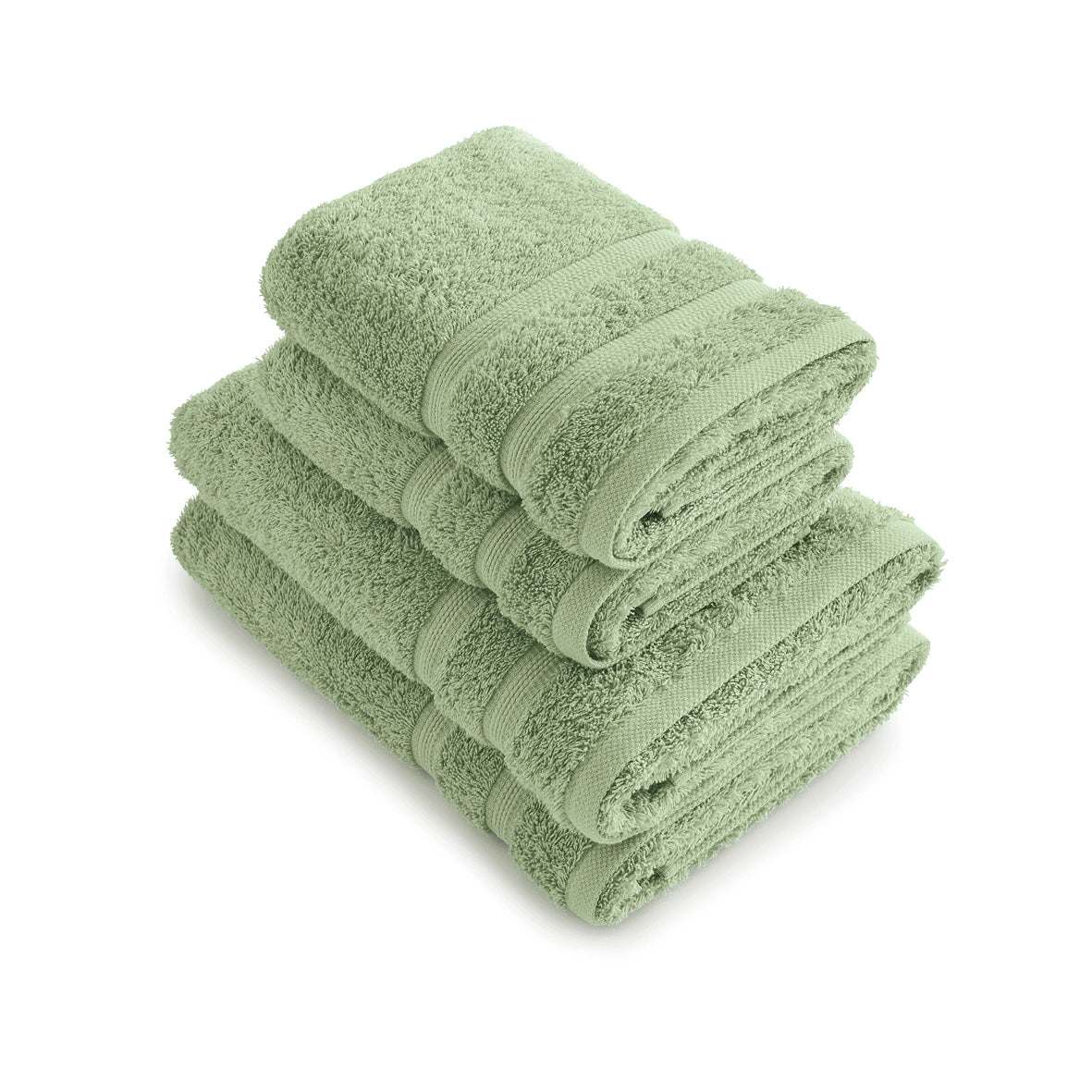 Set of 2 handtowels and 2 bathtowels
