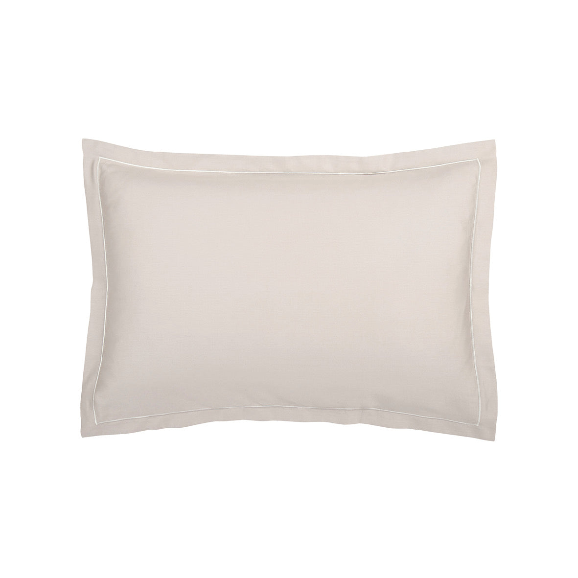 Pillowcase cotton satin - Uni 1 baratta Taupe 05