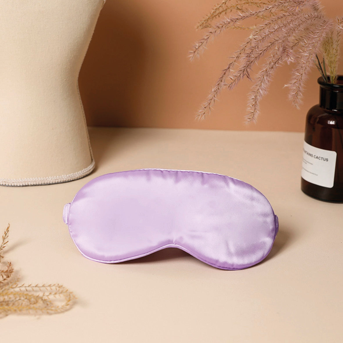 Eyemask silk - Éclipse Purple - 8,5 x 20,5 cm