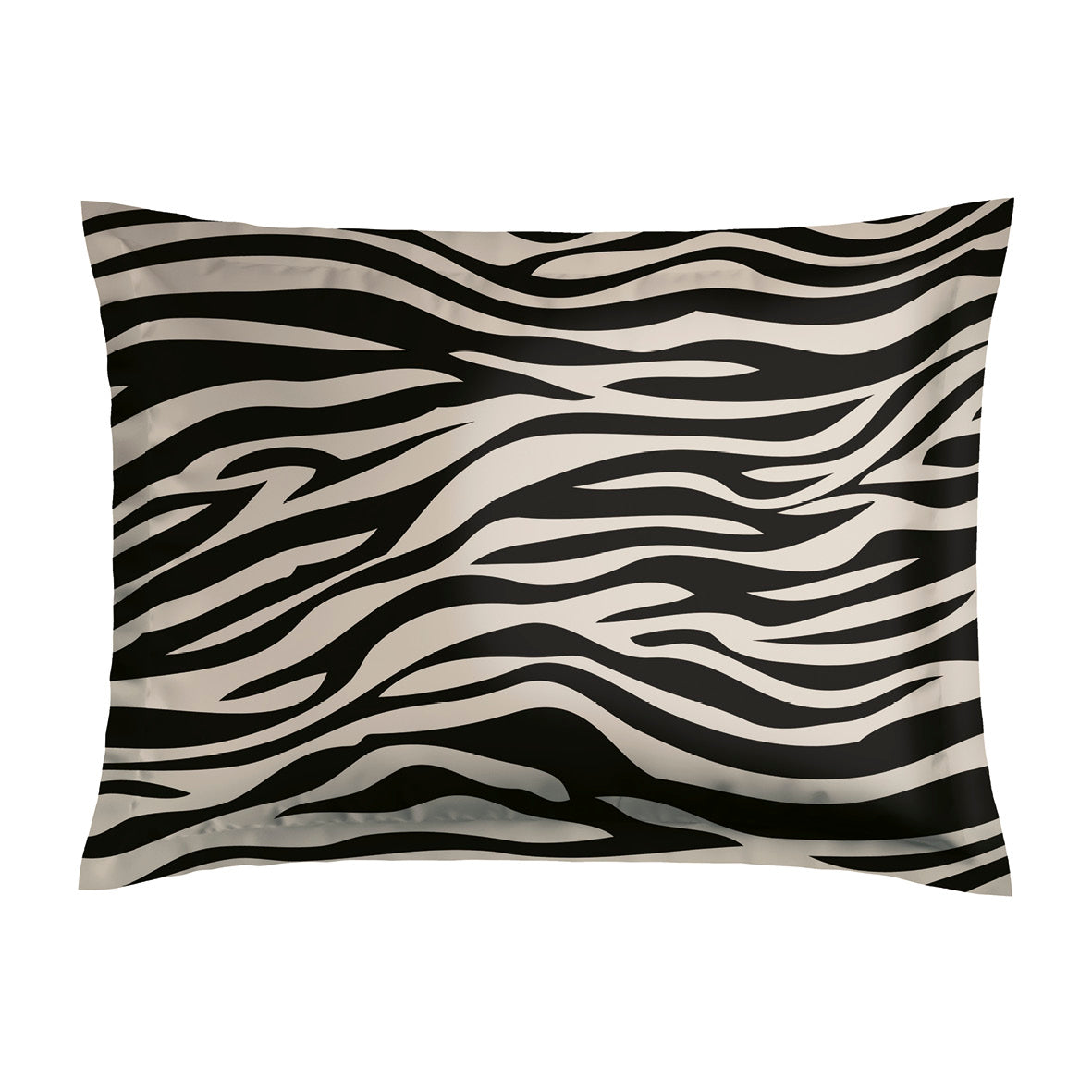 Pillowcase(s) cotton satin - Rêves zébrés Black 2 x (50 x 70 cm)