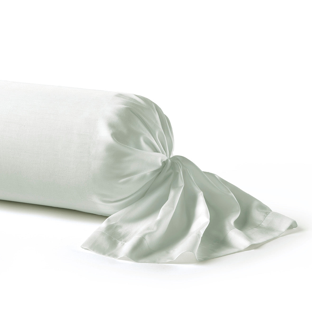 Pillowcase(s) cotton satin - Fleurs éclatantes White