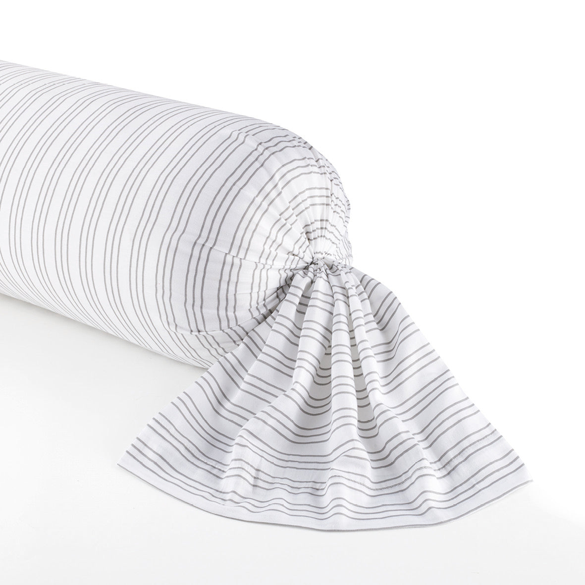 Taie d'oreiller satin de coton - Louisa Gris