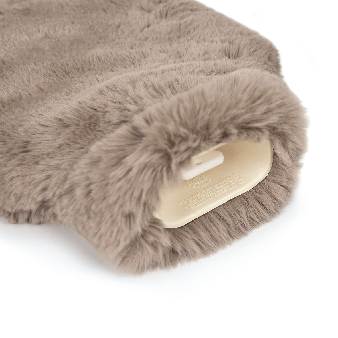 Hot water bottle with cover Beige - 20 x 33 cm