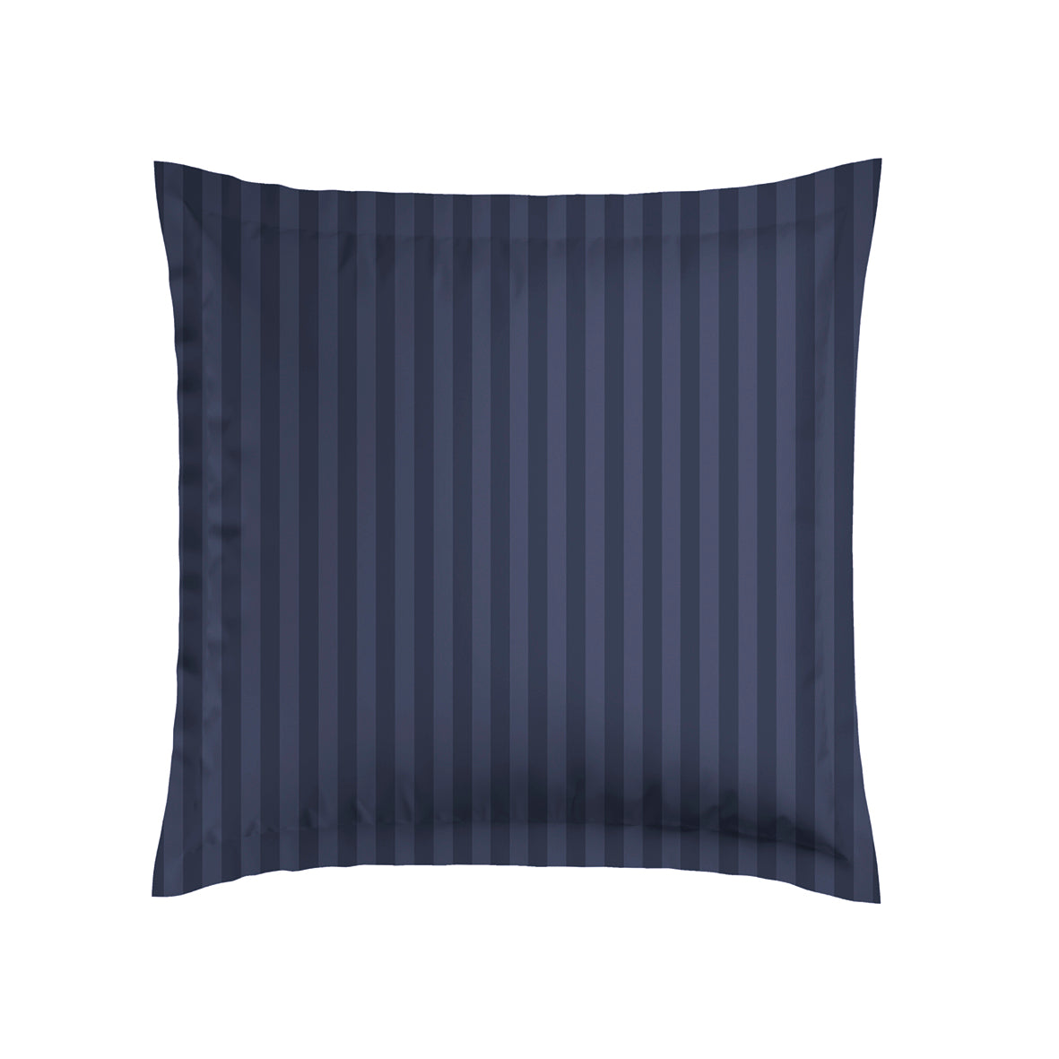 Pillowcase(s) cotton satin Jacquard woven - Dark blue