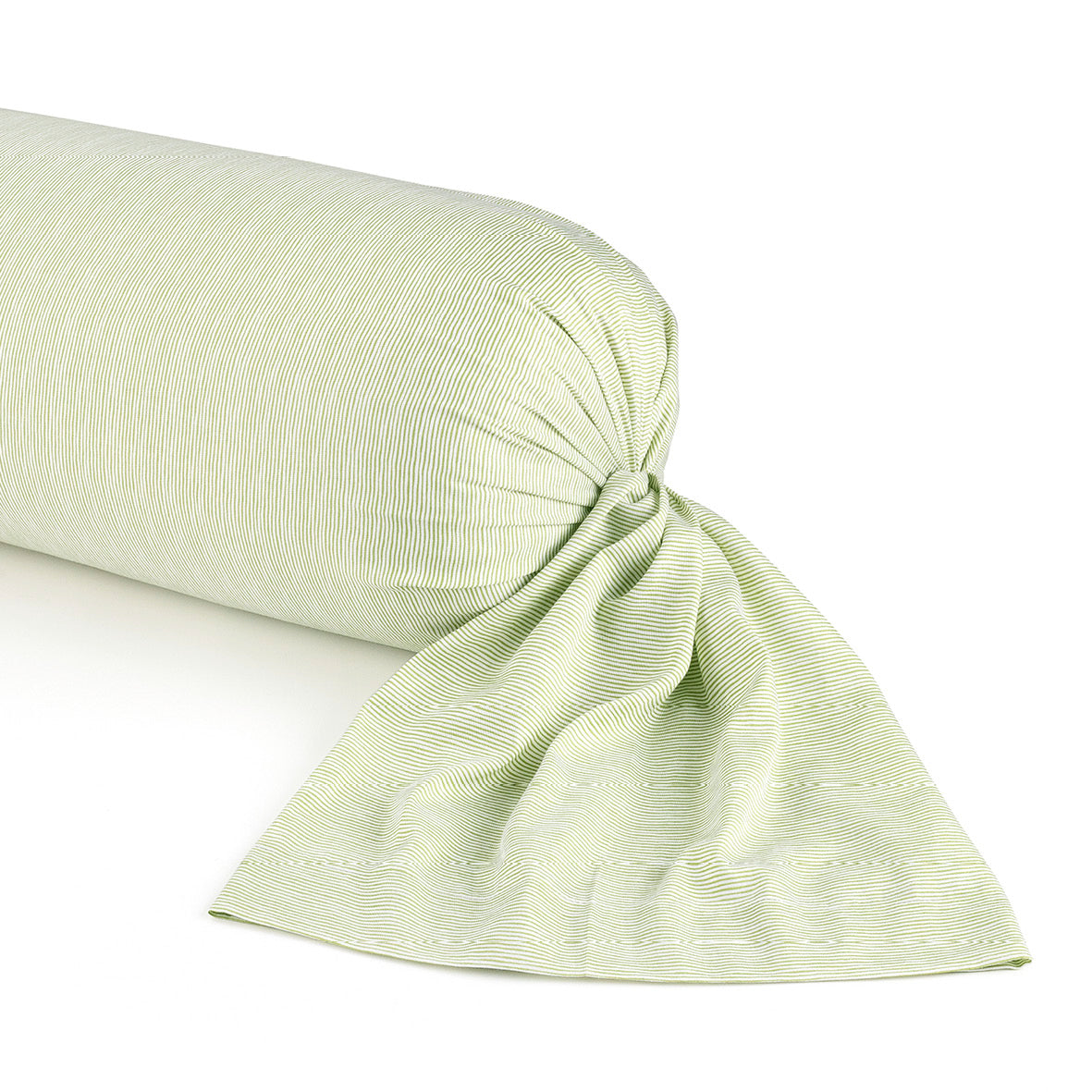 Pillowcase(s) cotton satin - Fleurs de la forêt Green 43 x 210 cm