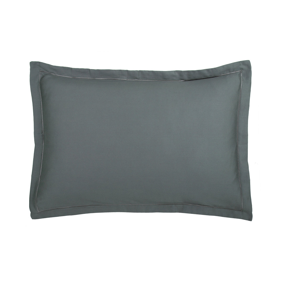 Taie(s) d'oreiller satin de coton - Uni 1 baratta Gris 02