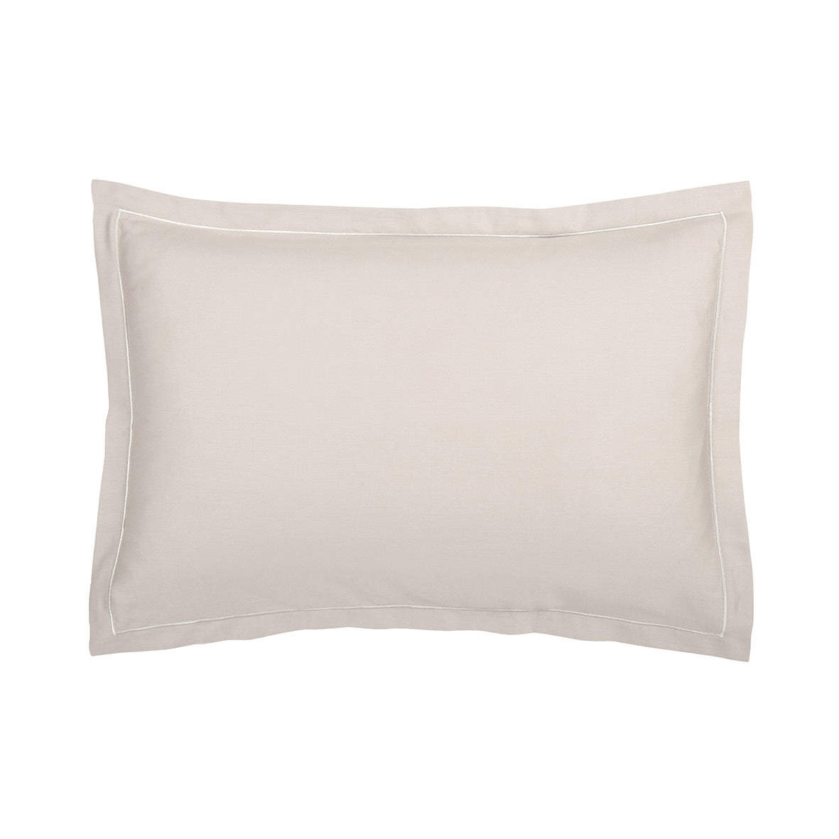 Pillowcase cotton satin - Uni 1 baratta Taupe 05