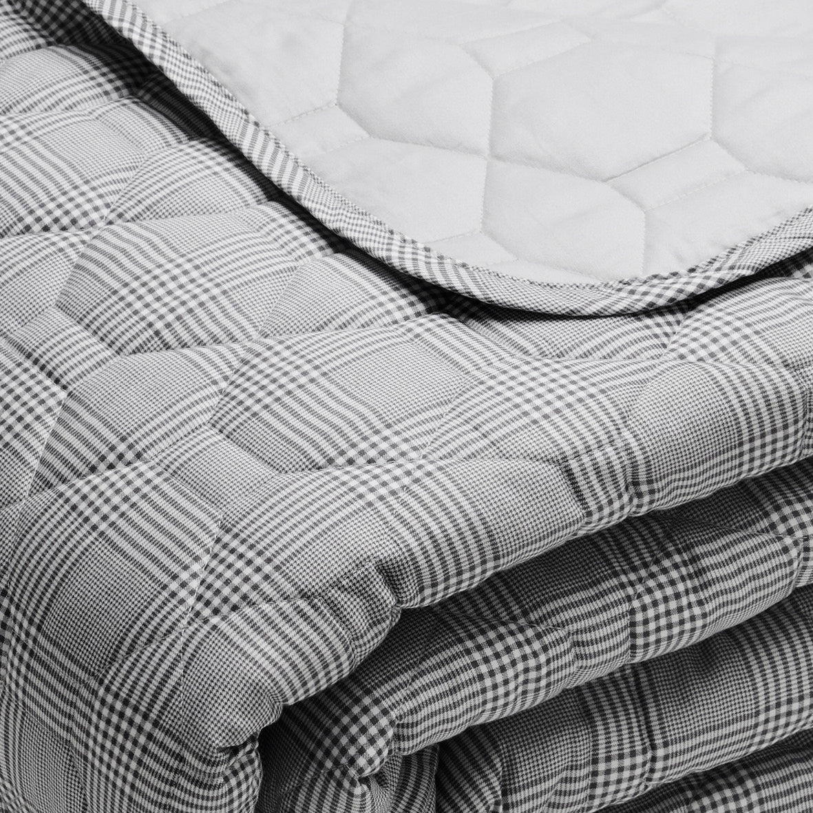 Couvre-lit satin de coton - Gris héritage Gris - 220 x 250 cm