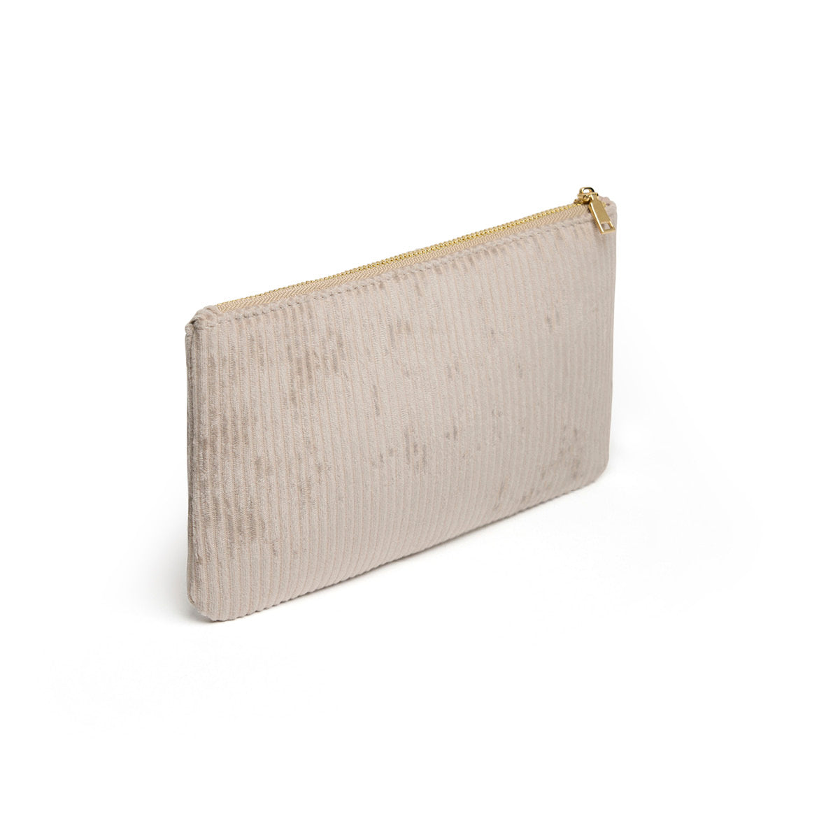 Pouch flat - Taupe 20 x 12 cm