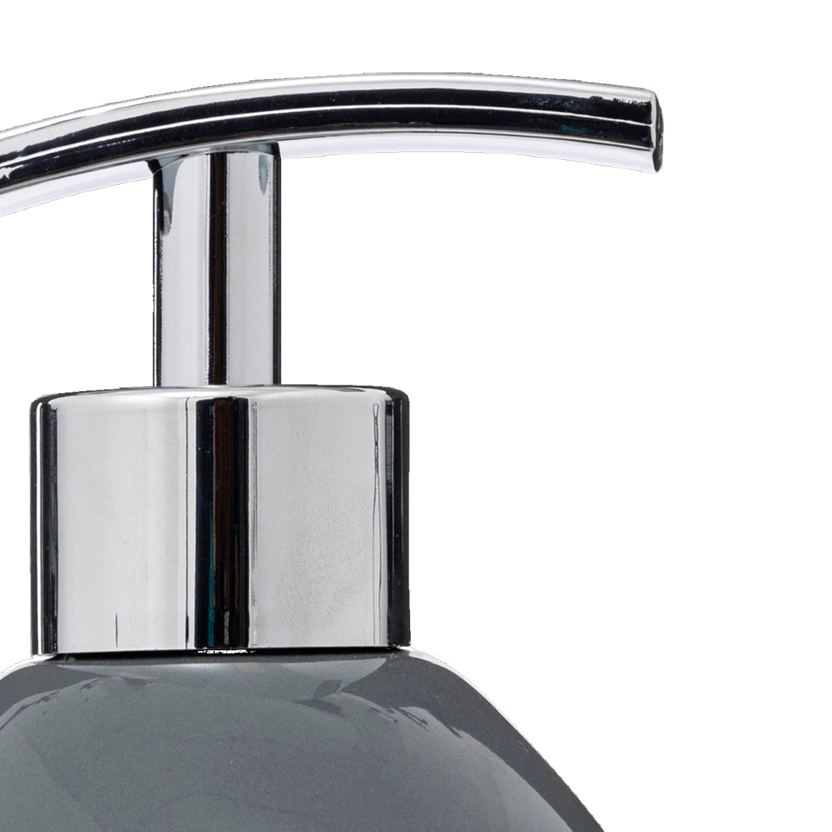 Soap dispenser Grey 10.5 x 8.2 x 12.6 cm