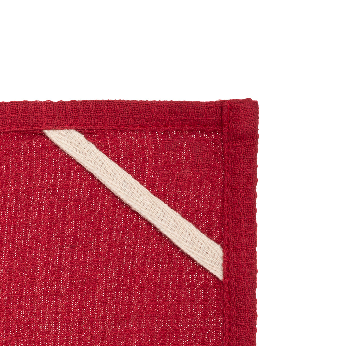 Set of 3 kitchen towels Red - 70 x 45 x 0,3 cm