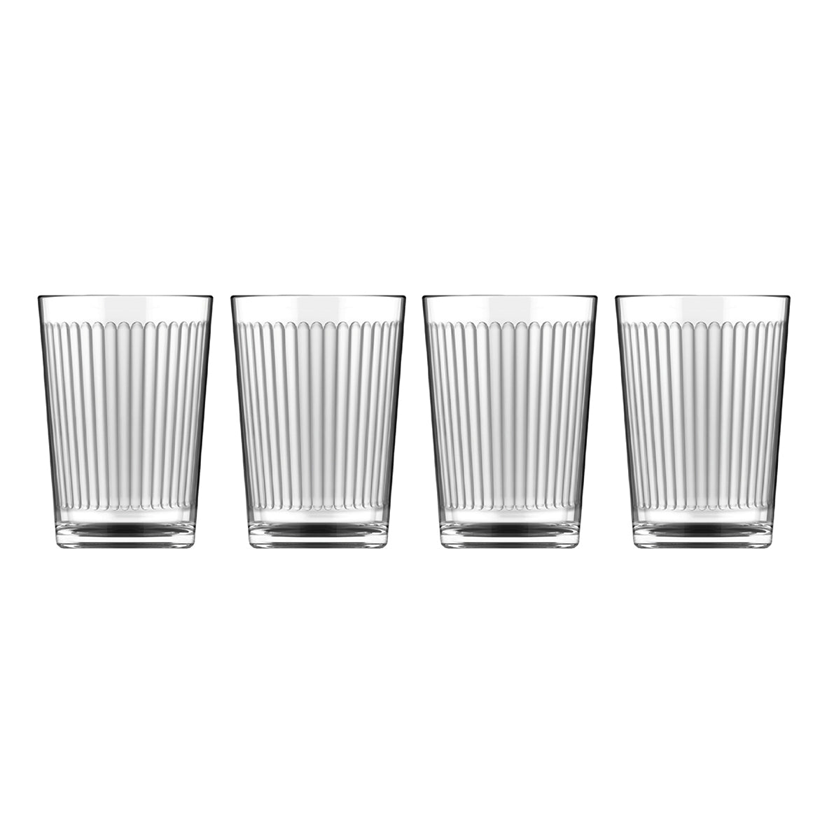 Set de 4 verres hauts - Transparent