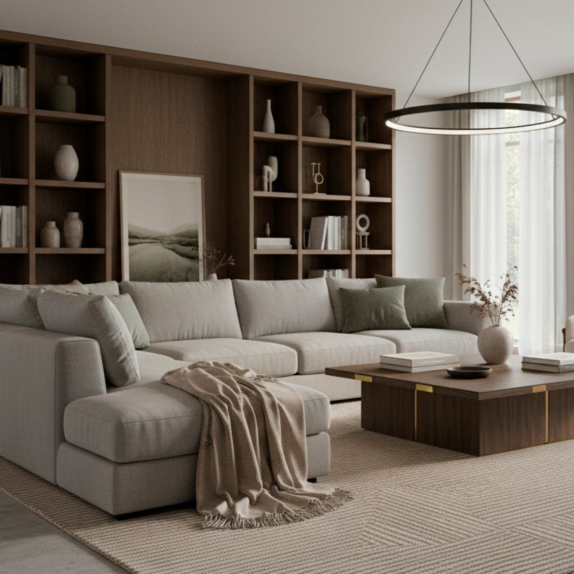 <p>Plaid tissé - Uni Brun foncé - 130 x 180 cm</p>