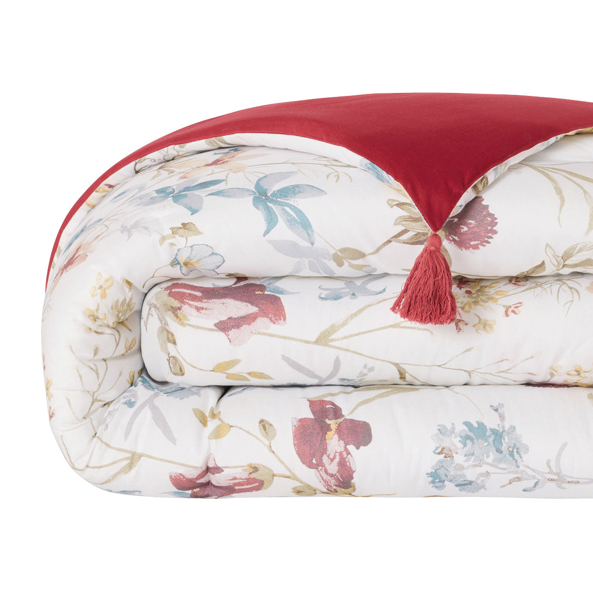 Quilt with tassels - Aile mélodique White - 140 x 200 cm