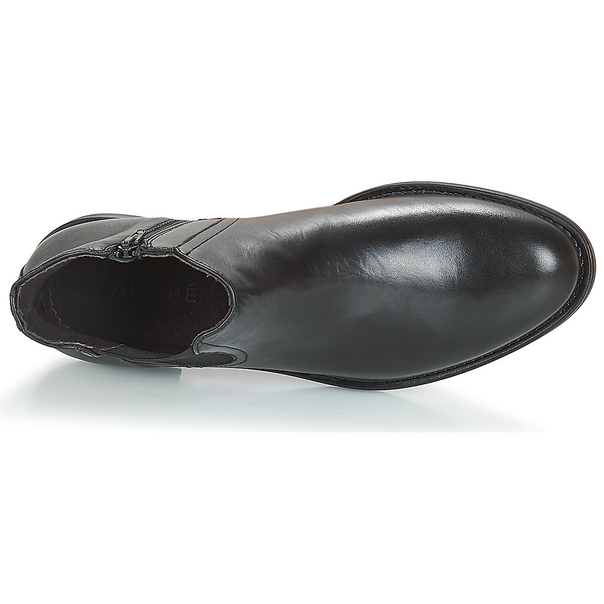 Boots en cuir Jaguar Noir