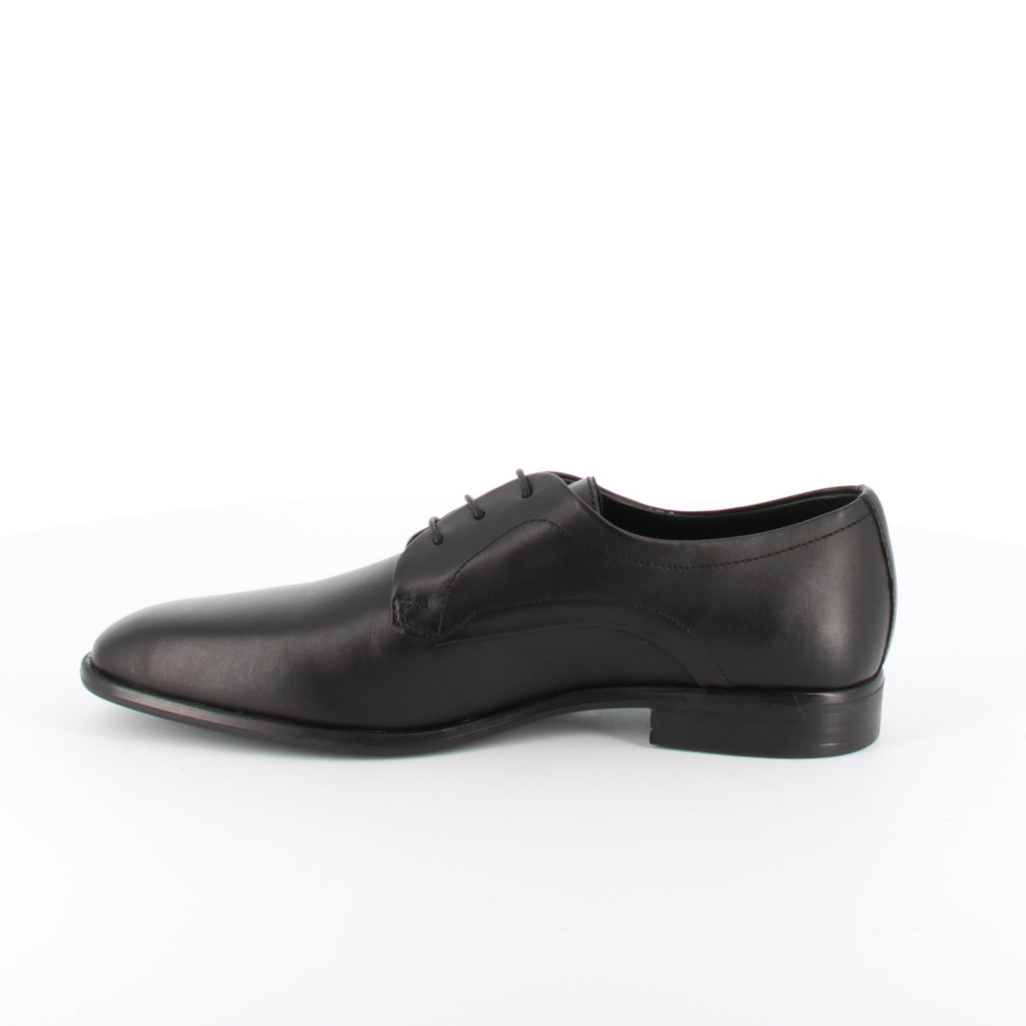 Derbies en cuir Chevrette Noir