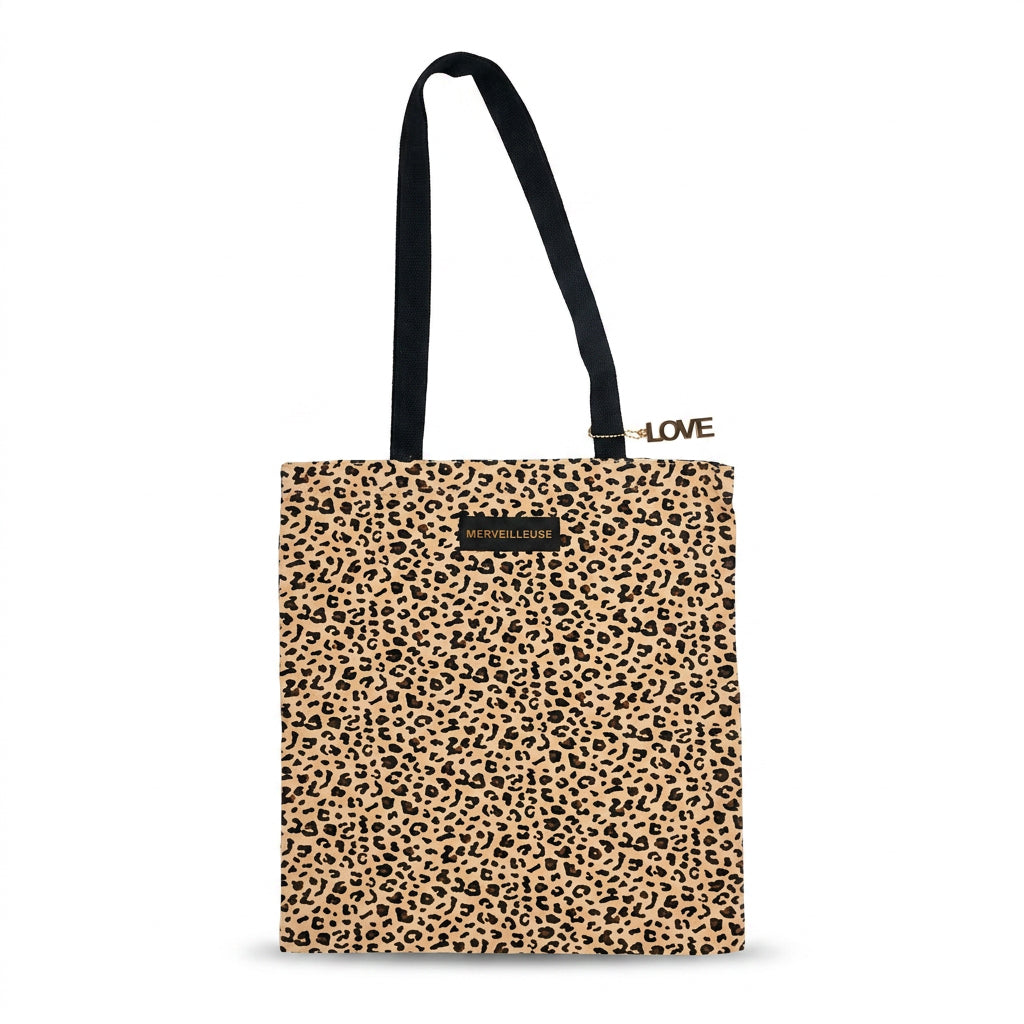 Tote bag - Leopard Brown
