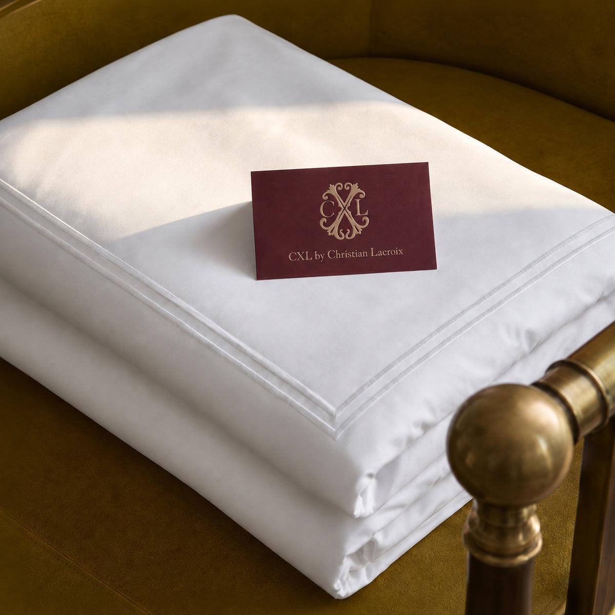 Duvet cover and pillowcase(s) set - 100% cotton sateen TC200 - Nîmes - white