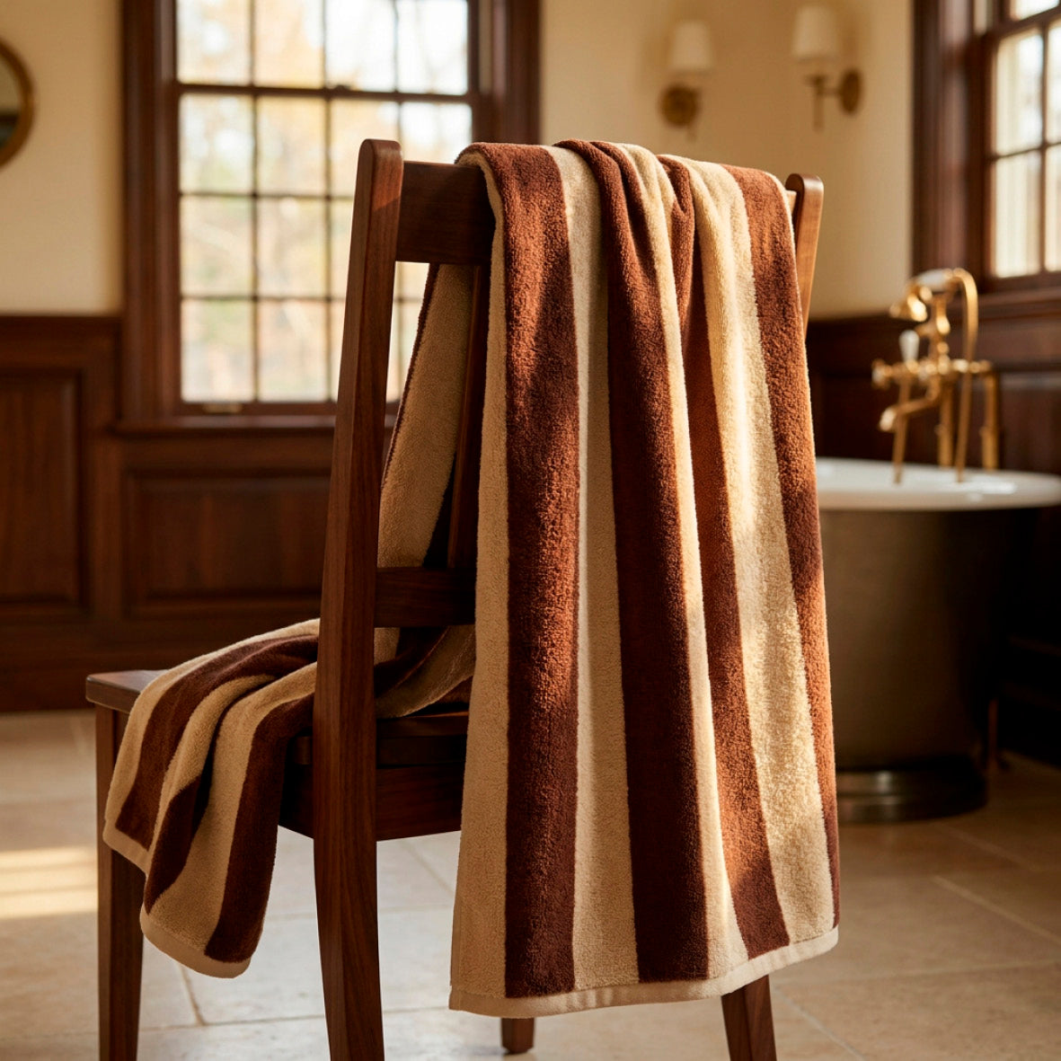 Bath towel combed cotton Jacquard YD - Nomad - 2 x (70 x 140 cm)