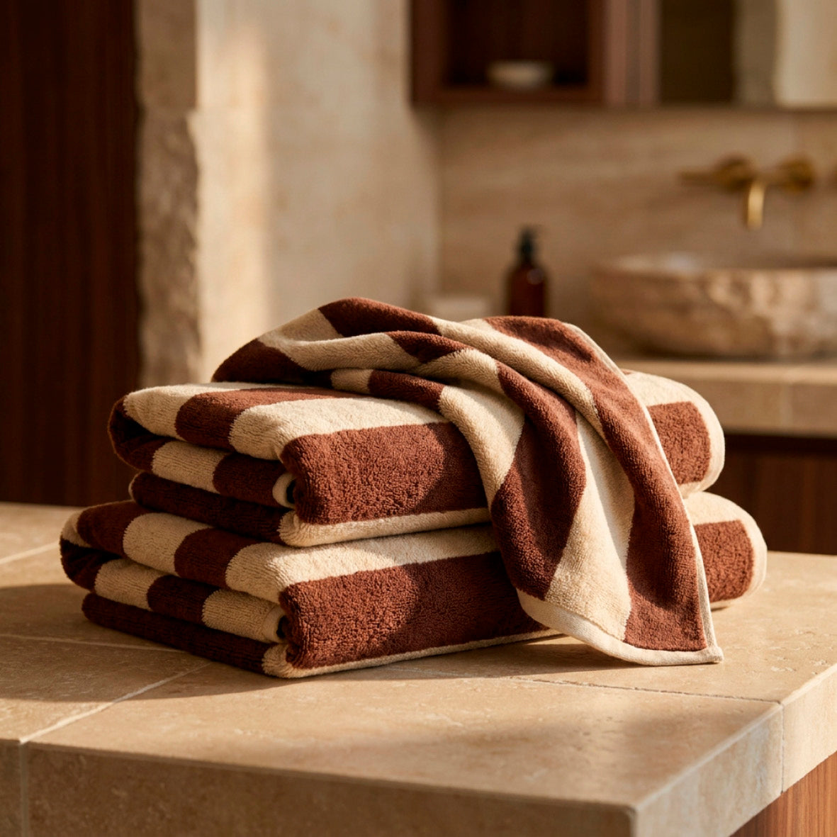 Hand towel combed cotton Jacquard YD - Nomad - 2 x (50 x 90 cm)