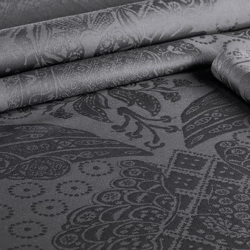 Tablecloth Arles Dark grey - 170 x 250 cm