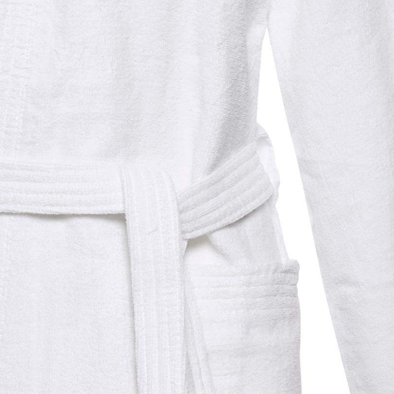 Hooded bathrobe White - S / M