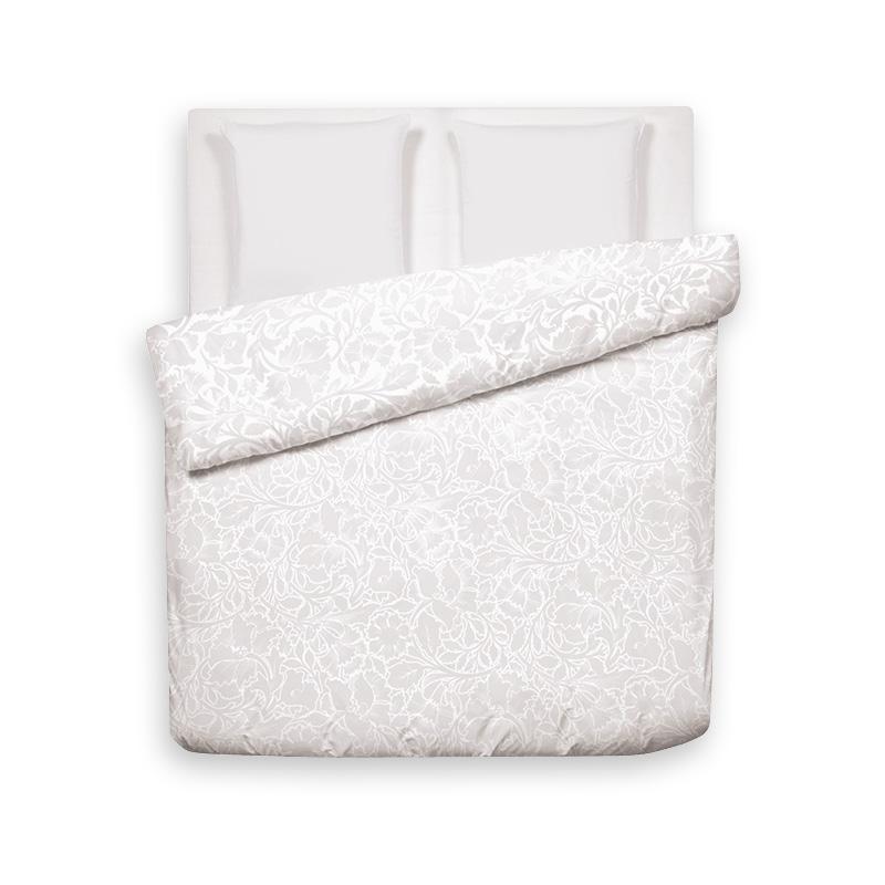 Duvet cover + 2 pillowcases cotton satin Arabesque Beige