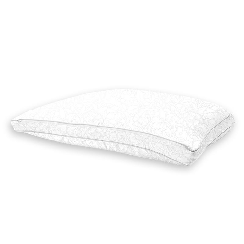 Pillow rectangular memoryfoam + protection sleeve Arabesque White - 50 x 70 cm