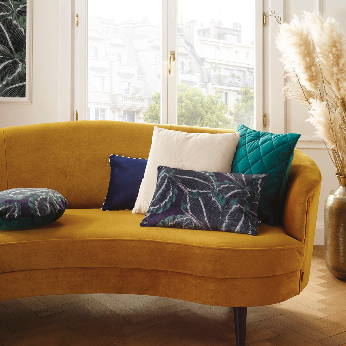 Cushion cover Jungle Green