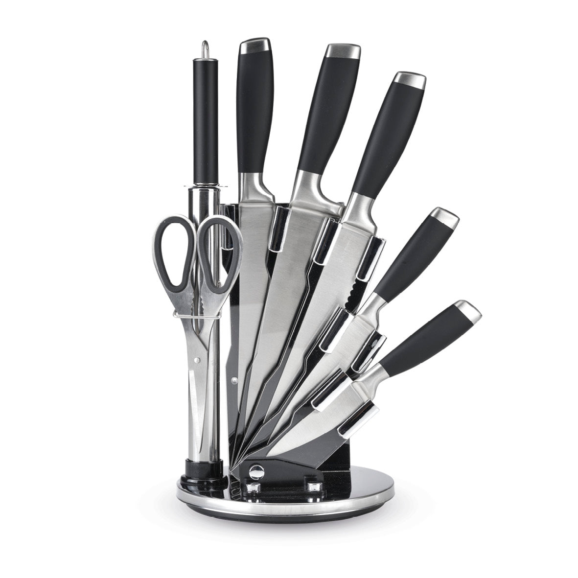 Aiguiseur couteau 4 fonctions 3 lames + ciseaux - Louches, spatules,  écumoire et autres accessoires - Décomania