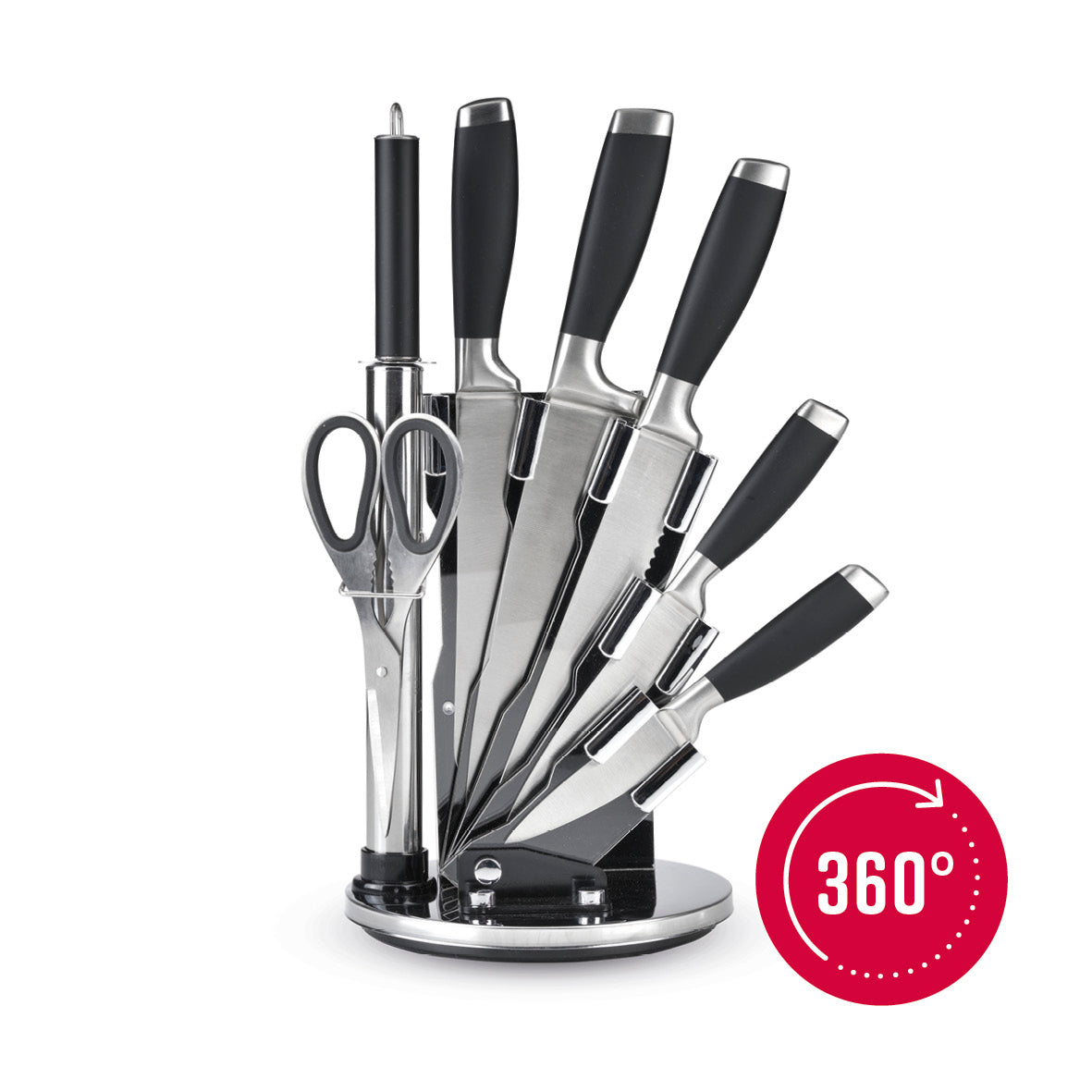 Acrylic knife holder - Black