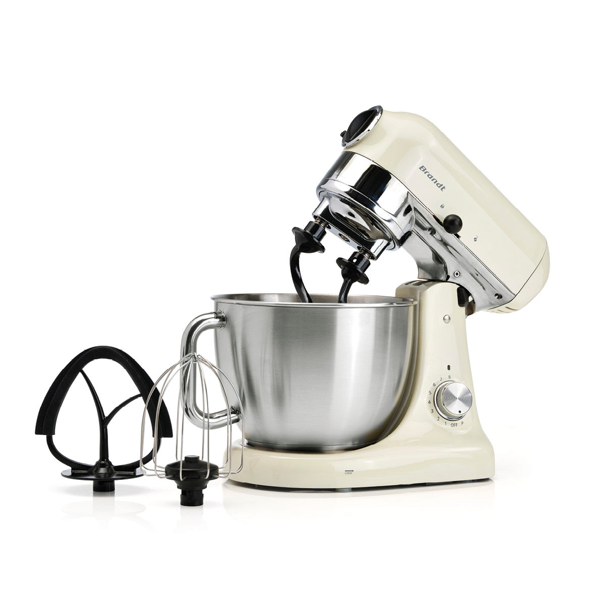 Kitchen robot with double kneaders Crème